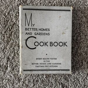 Vintage 1930 Better Homes and Gardens Cook Book